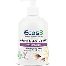 Mena Rise Ecos3 Beyaz Manolya Organik Sıvı Sabun (1 x 500 Ml)