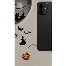 Seard Miyuki Boncuk El Yapımı Balkabağı Telefon Çarmı - Charm Halloween Cadılar Bayramı 1x
