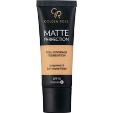Mena Rise Golden Rose Matte Perfection Foundation No:warm 5
