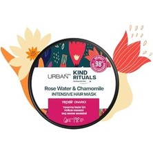 Mena Rise Urban Care Kind Rituals Rose Water Chamomile Saç Bakım Maskesi 230 ml