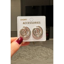 H&E Design Kadın Plaka Küpe