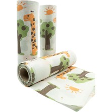 Mena Rise Kullanımlık Pratik Masa Aktivite Kullan At Piknik Kamp Örtüsü 100X120 Desen 3'lü Rulo Sıvı Geçirmez, Çocuk Parti Örtüsü