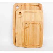 Mena Rise Boğumlu Kesme ve Doğrama Panosu – Ekmek, Et, Balık, Tavuk ve Sebze Için Kaymaz Tabanlı, Antibakteriyel, Çok Amaçlı Mutfak Kesim Tahtası (1, 30X19 Cm)