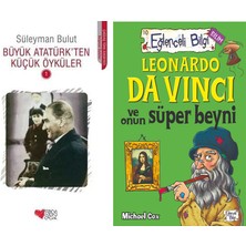Can Yayınları Büyük Atatürk'ten Küçük Öyküler 1 (Süleyman Bulut) ve Leonardo Da Vinci ve Onun Süper Beyni