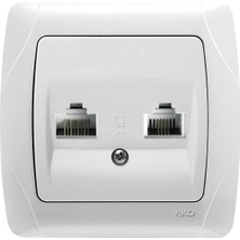 Mena Rise Carmen Beyaz ve Nümeris Cat6 ve Cat3