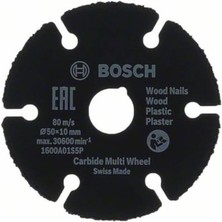 Mena Rise Professional Accessories Kesme Diski Multi Wheel (Çoklu Malzeme Için, Ø 50 Mm, Aksesuar &grind)