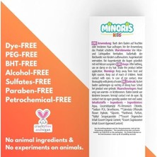 Mena Rise Minoris Kids Kolay Tarama Saç Spreyi – Organik, Vegan, Durulanmayan Saç Spreyi – Çocuklar Için Hassas Saç Açıcı, Dermatolojik Olarak Test Edilmiştir, 200ML