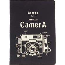 Mena Rise Tekstil Kapak Çizgili Defter B5 Beyaz