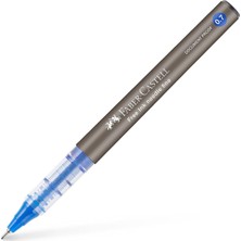 Mena Rise Ink Roller 0.7, Mavi, Silinmez Kalıcı Mürekkep, Iğne Uçlu, Akıcı Yazım, Mürekkep Göstergeli