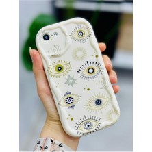 Mena Rise Go Aksesuar 7-8 - Se 2020 ile Uyumlu Nazar Baskılı Darbe Önleyici Lansman Kılıf