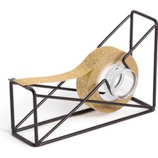 Mena Rise Brands Vena Tel Dispenseri, Metal, Siyah, 1 Adet