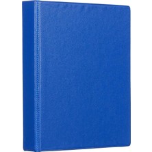 Mena Rise 218M.A Klasör/dosya A5 Plastik Talebe/cari Hesap 3 cm Sırt 2 Halka D Mekanizmalı Kutu Içi 12 Adet, Mavi