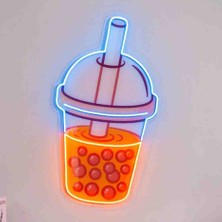 Kamer Neon LED Işıklı Pop Art Sanatsal Tablo