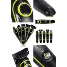 Belle Fusion Bfs 5 Başlıklı Şarjlı Tıraş Makinesi Kablosuz Saç Sakal Burun Tıraşına Uygun