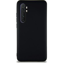 Mena Rise Mi 10 Lite ile Uyumlu Kılıf Soft Premier Renkli Silikon Kapak - Siyah
