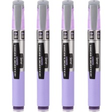 Mena Rise Lıkıt Fosforlu Pastel Lavanta 4lu Set