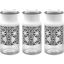 Mena Rise 3 Prç Orta Beyaz/siyah