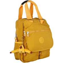 Mena Rise Cox 9504 Klinkır Kumaş Hafif Sırt Çantası Sarı