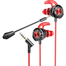 Mena Rise RM-K36 Proud 3,5mm Gaming Kırmızı Kulak Içi Mikrofonlu Kulaklık,