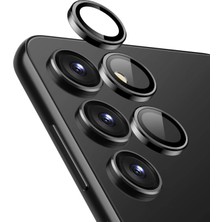 Mena Rise A55 Tekli Kamera Lens Koruma Camı Siyah