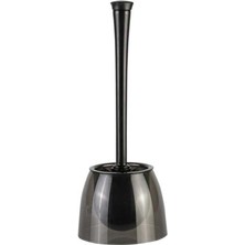 Mena Rise Neon Tuvalet Fırçası Gövde Şeffaf Siyah Sap Opak Siyah M-E19-25-06