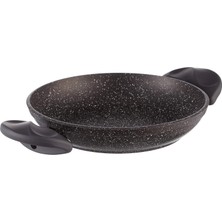 Mena Rise Vilma 20 cm Dövme Yumurta Sahanı, Siyah