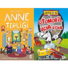 Timaş Çocuk Anne Terliği (Anıl Basılı) ve Otomobil Uçar Gider