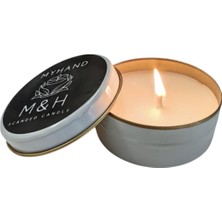 Mena Rise Soyawax Beyaz Teneke Kokusuz Mum 60 gr