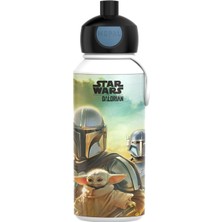 Mena Rise - Campus Içecek Şişesi, Su Şişesi, Okul Için Sızdırmaz Şişe, Tekrar Kullanılabilir, Bpa Içermez ve Bulaşık Makinesinde Yıkanabilir, 400 Ml, Star Wars