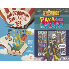 Timaş Çocuk Dinozorumun Saklandığı Yer Mert Arık Ciltsiz Kitap ve Para - Mara Makara