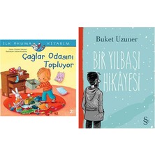 Everest Yayınları Ilk Okuma Kitabım - Çağlar Odasını Topluyor + Bir Yılbaşı Hikayesi