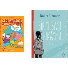 Everest Yayınları Kerem ile Minik Canavarlar - Canavarlar Taşınıyor: Çılgın Çizgi Romanlar + Bir Yılbaşı Hikayesi