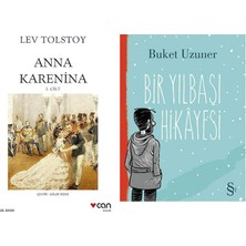 Everest Yayınları Anna Karenina (2 Cilt Takım) + Bir Yılbaşı Hikayesi