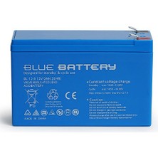 Bluebattery 12V 9AH Kuru Tip Bakımsız Akü