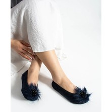 modazirve.com Kadın Ev Babeti Misafirlik Babeti Kadın Patik Çorap Panduf Ev Ayakkabısı Pisi Babet