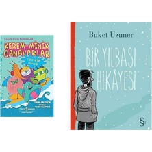 Everest Yayınları Kerem ile Minik Canavarlar - Canavarlar Havuzda + Bir Yılbaşı Hikayesi