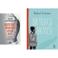 Everest Yayınları Göze Göz Dişe Diş Diyen Kız: Millennium V Stieg Larsson Efsanesi Devam Ediyor + Bir Yılbaşı Hikayesi