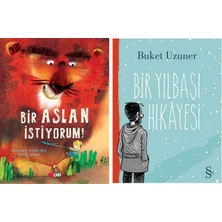 Everest Yayınları Bir Aslan Istiyorum! (Ciltli) + Bir Yılbaşı Hikayesi