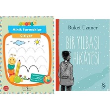 Everest Yayınları Minik Parmaklar Çiziyor: 3 - 4 Yaş + Bir Yılbaşı Hikayesi