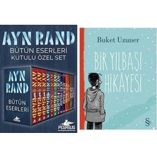 Everest Yayınları Ayn Rand Bütün Eserleri Kutulu Özel Set (13 Kitap) + Bir Yılbaşı Hikayesi