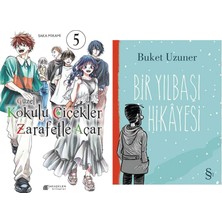 Everest Yayınları Güzel Kokulu Çiçekler Zarafetle Açar Cilt 5 + Bir Yılbaşı Hikayesi