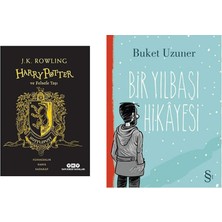 Everest Yayınları Harry Potter ve Felsefe Taşı 20. Yıl Hufflepuff Özel Baskısı + Bir Yılbaşı Hikayesi