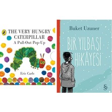 Everest Yayınları The Very Hungry Caterpillar: A Pull-Out Pop-Up + Bir Yılbaşı Hikayesi