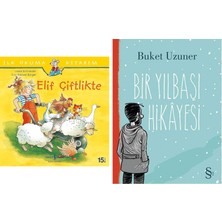 Everest Yayınları Elif Çiftlikte - Ilk Okuma Kitabım + Bir Yılbaşı Hikayesi