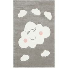 Kalesta Halı Dream 09 Grey Canlı Renkleri ve Hav Toz Vermez Yapısı ile Çocuk ve Bebek Odası Halısı