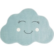 Kalesta Halı Dream 13 Blue Canlı Renkleri ve Hav Toz Vermez Yapısı ile Çocuk ve Bebek Odası Halısı