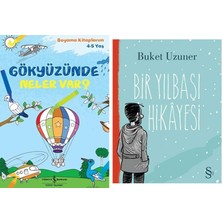 Everest Yayınları Gökyüzünde Neler Var? Boyama Kitaplarım 4 - 5 Yaş (Kapak Değişebilir) + Bir Yılbaşı Hikayesi