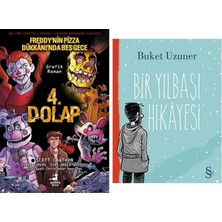 Everest Yayınları 4.dolap - Freddy'nin Pizza Dükkanı'nda Beş Gece (Çizgi Roman) + Bir Yılbaşı Hikayesi