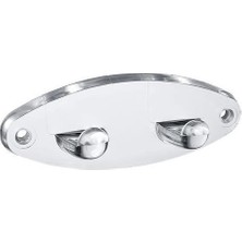 Buffer® Akrilik Bornoz Askısı Bornozluk 2li Banyo Bornoz Askı Aparatı