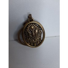 Mryart Osmanlı Bayrağı Metal Anahtarlık